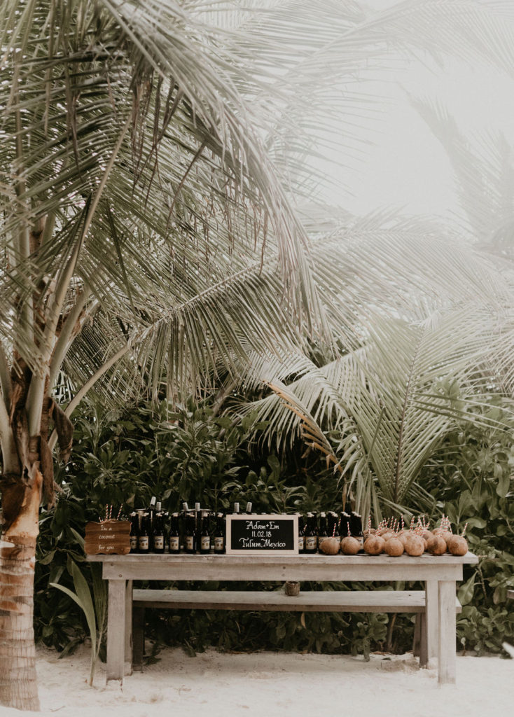 wedding details | Jungle-Disco Tulum Wedding by Feather and North photography