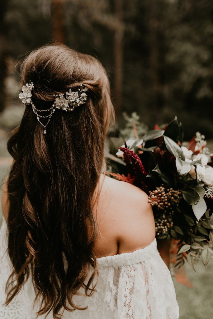 bridal fashion | Twenty Mile House Wedding Amongst the Redwoods