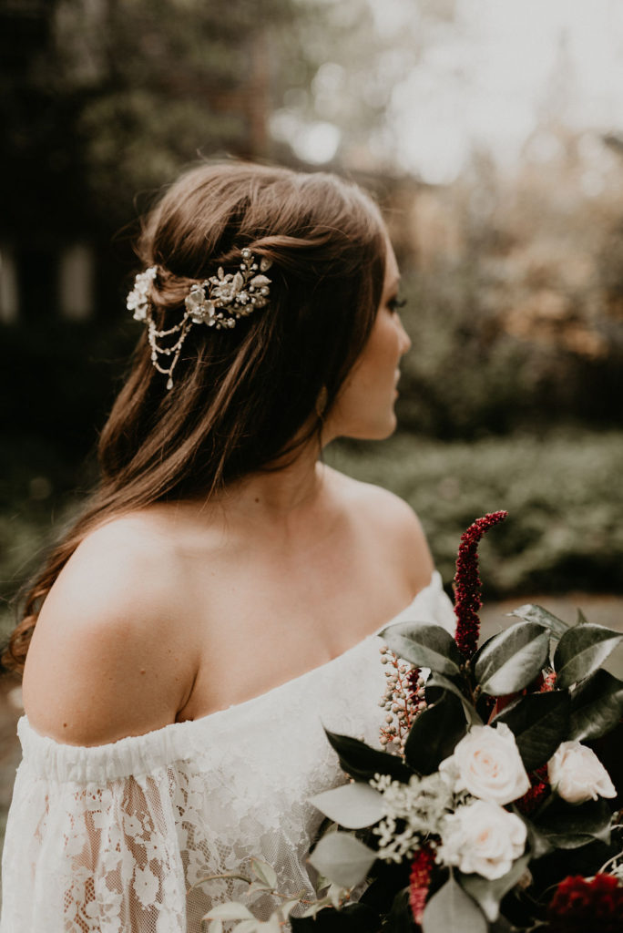 bridal fashion |MTwenty Mile House Wedding Amongst the Redwoods