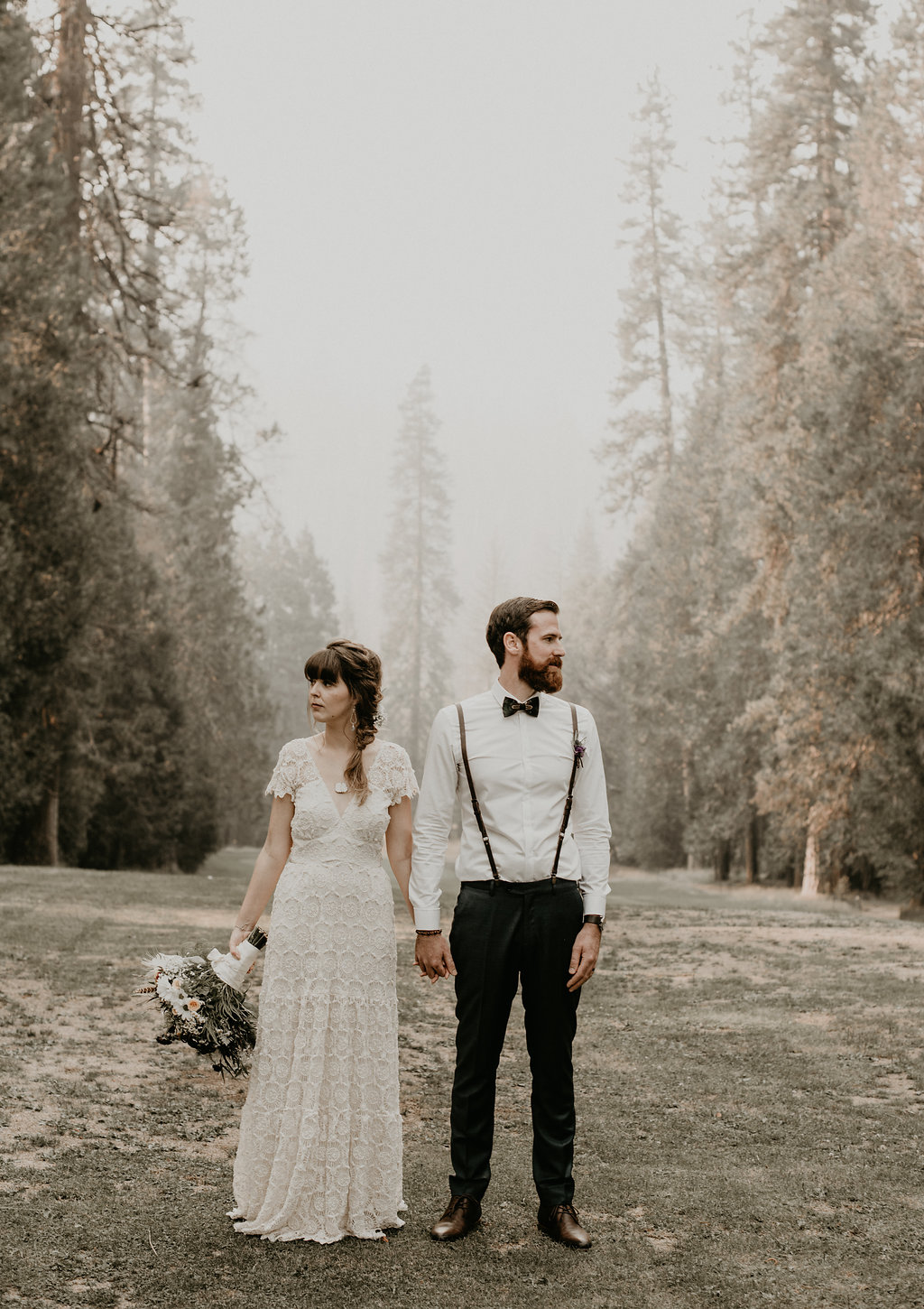 James + Lindsey // Intimate, Yosemite Wedding + Glacier Point Sunrise ...